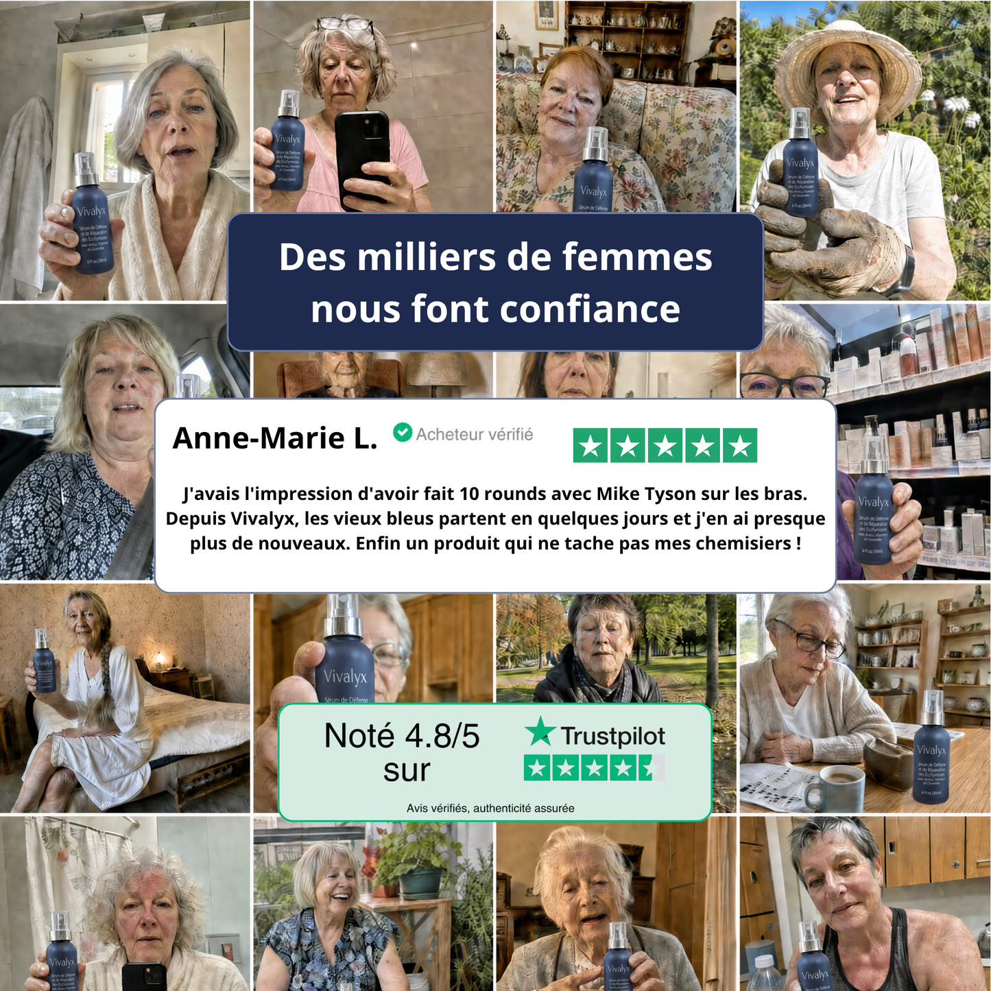 Vivalyx Sérum de Défense et Réparation des Ecchymoses